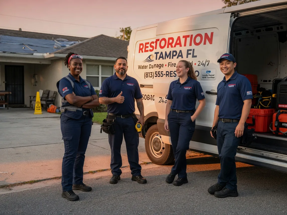 Water Damage Restoration company in Newhall, WV